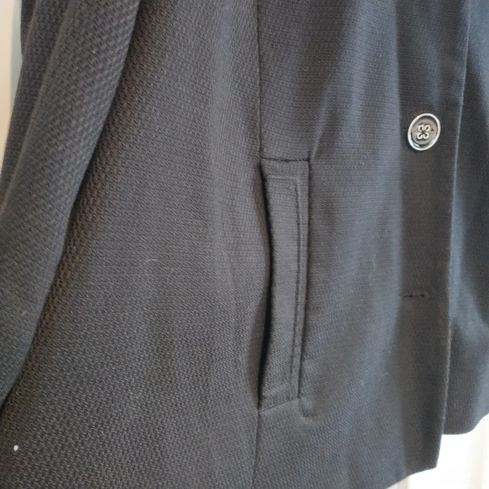 Dialogue QVC Black Woven Women's Blazer Jacket 2X - Picture 9 of 15